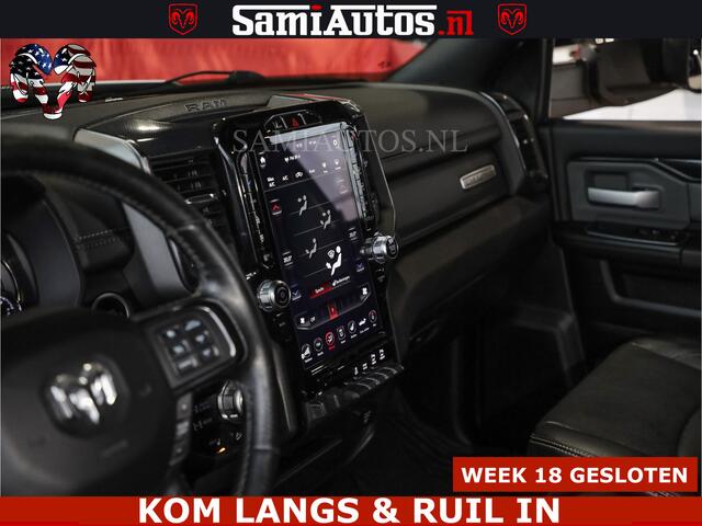 Dodge RAM PICKUP POWER WAGON | 6 PERSOONS | 6.4 V8 4X4 | ADAPTIVE | FULL LED | TREK LIER | OPEN DAK | 6.4F BAK | 3500KG | CAMERA V+A | SPER DIFF | TWO TONE UITVOERING | ALARM | VOLLE UITVOERING |