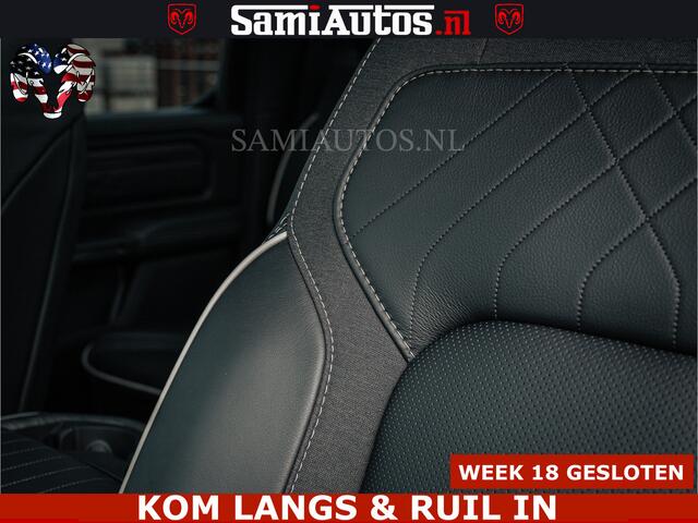 Dodge RAM PICKUP Limited H.O 540HP 706Nm | Massage + Full Option | De Meest Luxe en Volle Pick-Up in zijn Klasse | Comfortabele Dubbele Cabine met Royale 5 Zitplaatsen | BPM vrij | Nu Leverbaar uit Voorraad | Voorraad Nr 2304 - 8540