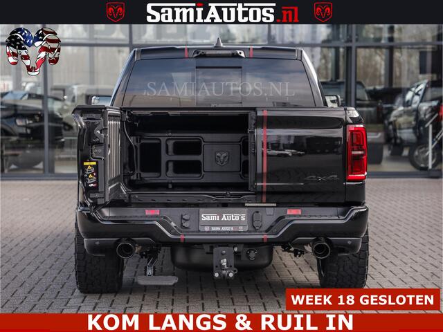 Dodge RAM PICKUP Limited H.O 540HP 706Nm | Massage + Full Option | De Meest Luxe en Volle Pick-Up in zijn Klasse | Comfortabele Dubbele Cabine met Royale 5 Zitplaatsen | BPM vrij | Nu Leverbaar uit Voorraad | Voorraad Nr 2304 - 8540