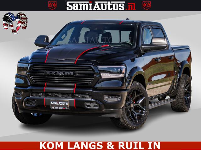 Dodge RAM PICKUP GT HULK | 5.7 V8 HEMI | VIRTUAL COCKPIT | HEAD-UP | ADAPTIVE CRUISE | 360 CAMERA | TRX PACK | Comfortabele Dubbele Cabine met Royale 5 Zitplaatsen | BPM vrij