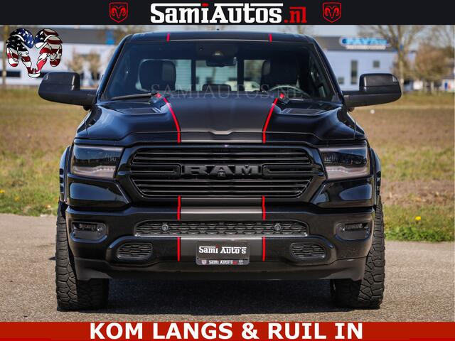 Dodge RAM PICKUP GT HULK | 5.7 V8 HEMI | VIRTUAL COCKPIT | HEAD-UP | ADAPTIVE CRUISE | 360 CAMERA | TRX PACK | Comfortabele Dubbele Cabine met Royale 5 Zitplaatsen | BPM vrij