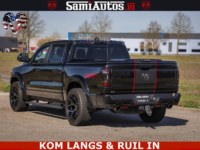 Dodge RAM PICKUP GT HULK | 5.7 V8 HEMI | VIRTUAL COCKPIT | HEAD-UP | ADAPTIVE CRUISE | 360 CAMERA | TRX PACK | Comfortabele Dubbele Cabine met Royale 5 Zitplaatsen | BPM vrij