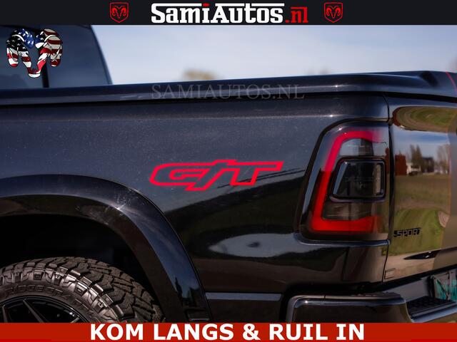 Dodge RAM PICKUP GT HULK | 5.7 V8 HEMI | VIRTUAL COCKPIT | HEAD-UP | ADAPTIVE CRUISE | 360 CAMERA | TRX PACK | Comfortabele Dubbele Cabine met Royale 5 Zitplaatsen | BPM vrij