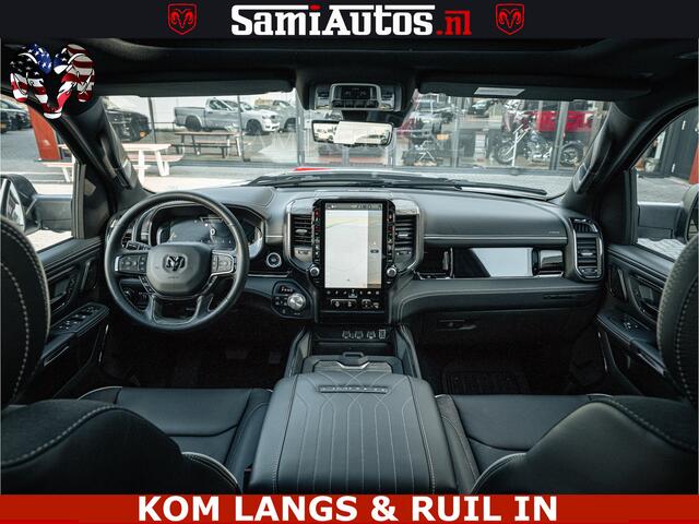 Dodge RAM PICKUP LIMITED H.O 540PK 706Nm | Massage + Full Option | De Meest Luxe en Volle Pick-Up in zijn Klasse | Comfortabele Dubbele Cabine met Royale 5 Zitplaatsen | BPM vrij | Nu Leverbaar uit Voorraad | Voorraad Nr 2336 - 7700