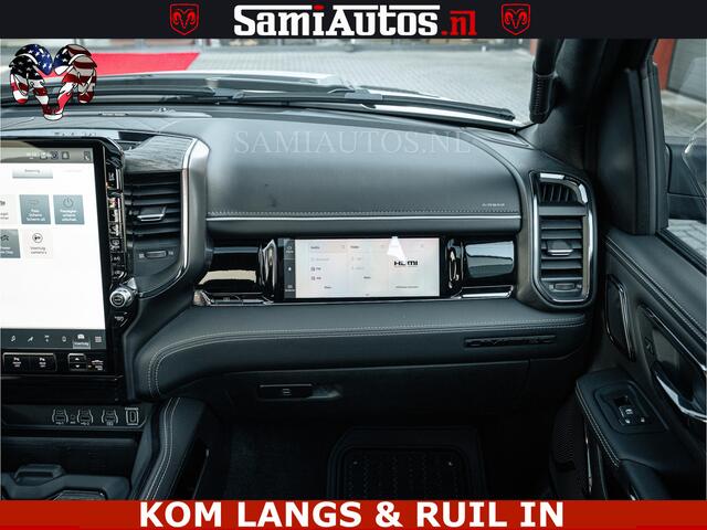 Dodge RAM PICKUP LIMITED H.O 540PK 706Nm | Massage + Full Option | De Meest Luxe en Volle Pick-Up in zijn Klasse | Comfortabele Dubbele Cabine met Royale 5 Zitplaatsen | BPM vrij | Nu Leverbaar uit Voorraad | Voorraad Nr 2336 - 7700