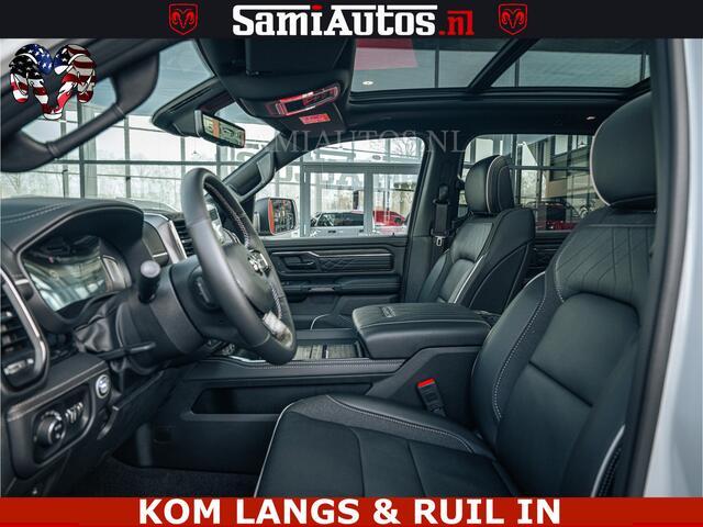Dodge RAM PICKUP LIMITED H.O 540PK 706Nm | Massage + Full Option | De Meest Luxe en Volle Pick-Up in zijn Klasse | Comfortabele Dubbele Cabine met Royale 5 Zitplaatsen | BPM vrij | Nu Leverbaar uit Voorraad | Voorraad Nr 2336 - 7700