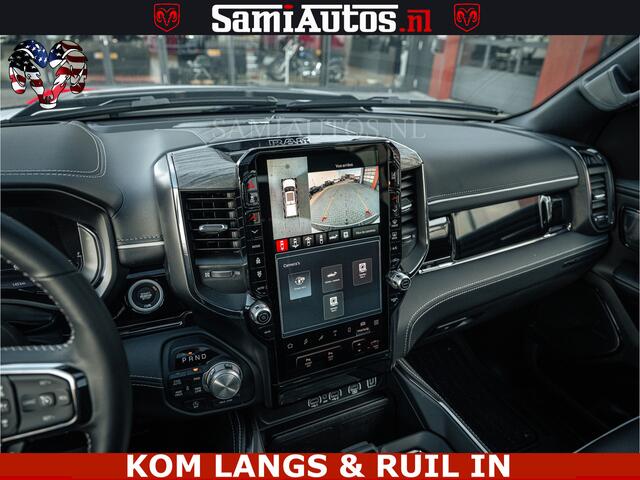 Dodge RAM PICKUP Limited Night High Output 540HP 706Nm | Massage + Full Option | De Meest Luxe en Volle Pick-Up in zijn Klasse | Comfortabele Dubbele Cabine met Royale 5 Zitplaatsen | BPM vrij | Nu Leverbaar uit Voorraad | Voorraad Nr 2351 - 7478