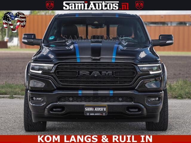 Dodge RAM PICKUP HULK PACK LIMITED | 5.7 V8 | WIDE BODY | STRIPING | HUD | LUCHTVERING | OPEN UITLAAT KLEP | BOM VOL CREW CAB | DUBBELE CABINE | DC | 5 PERSOONS |