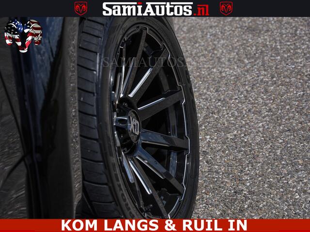 Dodge RAM PICKUP HULK PACK LIMITED | 5.7 V8 | WIDE BODY | STRIPING | HUD | LUCHTVERING | OPEN UITLAAT KLEP | BOM VOL CREW CAB | DUBBELE CABINE | DC | 5 PERSOONS |
