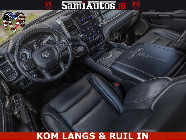 Dodge RAM PICKUP HULK PACK LIMITED | 5.7 V8 | WIDE BODY | STRIPING | HUD | LUCHTVERING | OPEN UITLAAT KLEP | BOM VOL CREW CAB | DUBBELE CABINE | DC | 5 PERSOONS |