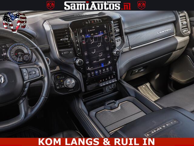 Dodge RAM PICKUP HULK PACK LIMITED | 5.7 V8 | WIDE BODY | STRIPING | HUD | LUCHTVERING | OPEN UITLAAT KLEP | BOM VOL CREW CAB | DUBBELE CABINE | DC | 5 PERSOONS |