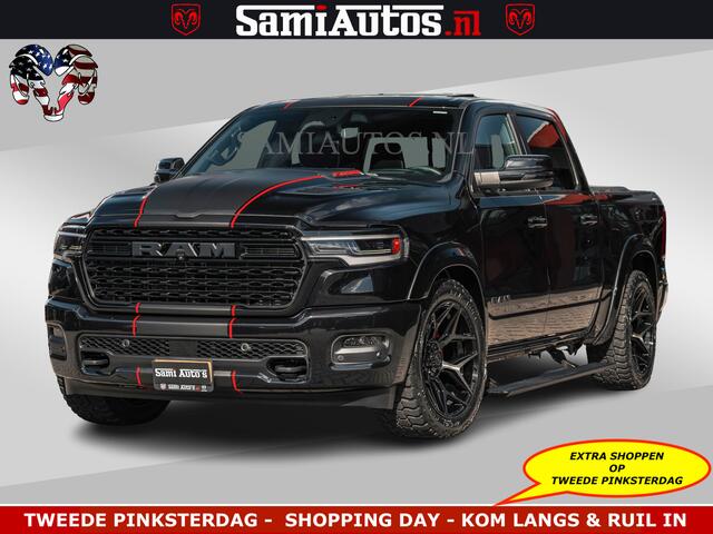 Dodge RAM PICKUP HULK | Limited Night H.O 540HP 706Nm | Massage + Full Option | De Meest Luxe en Volle Pick-Up in zijn Klasse | Hulk Pack is meer prijs | Comfortabele Dubbele Cabine met Royale 5 Zitplaatsen | BPM vrij | Nu Leverbaar uit Voorraad | Voorraad Nr 2357 - 5182