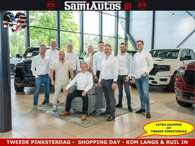 Dodge RAM PICKUP HULK | Limited Night H.O 540HP 706Nm | Massage + Full Option | De Meest Luxe en Volle Pick-Up in zijn Klasse | Hulk Pack is meer prijs | Comfortabele Dubbele Cabine met Royale 5 Zitplaatsen | BPM vrij | Nu Leverbaar uit Voorraad | Voorraad Nr 2357 - 5182