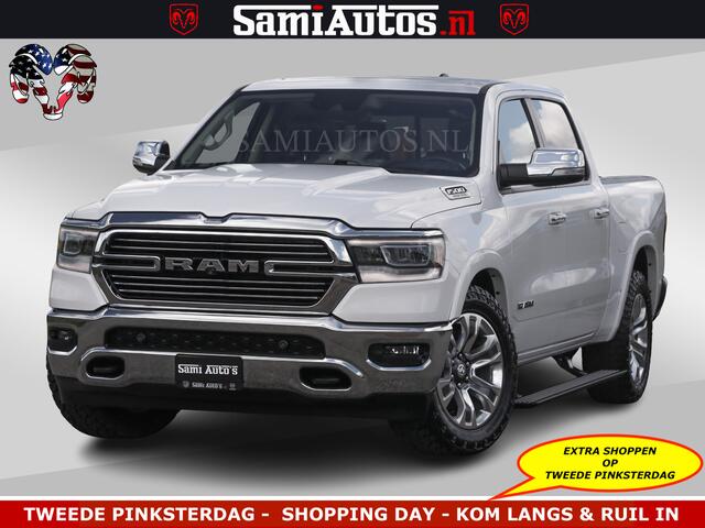 Dodge RAM PICKUP BOM VOL | 5.7 V8 HEMI 402 PK | LUCHTVERING | ADAPTIVE CRUISE | PANODAK | 360 CAMERA | OPEN UITLAAT KLEP | CREW CAB | DUBBELE CABINE | 5 PERSOONS | DC |