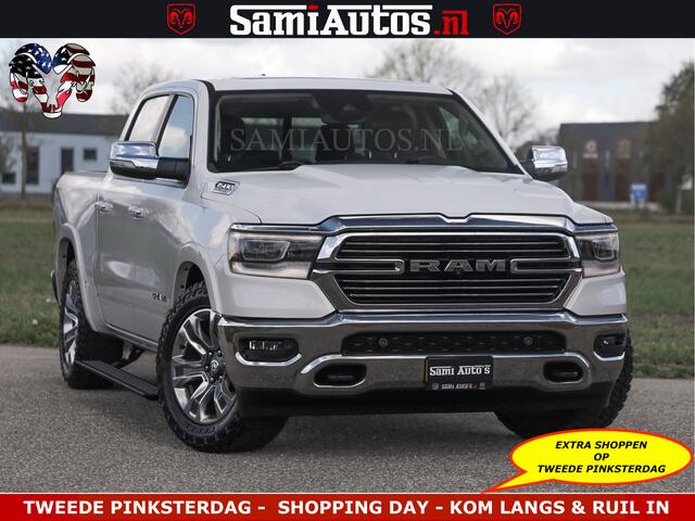 Dodge RAM PICKUP BOM VOL | 5.7 V8 HEMI 402 PK | LUCHTVERING | ADAPTIVE CRUISE | PANODAK | 360 CAMERA | OPEN UITLAAT KLEP | CREW CAB | DUBBELE CABINE | 5 PERSOONS | DC |