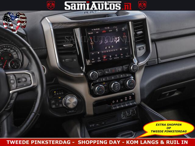 Dodge RAM PICKUP BOM VOL | 5.7 V8 HEMI 402 PK | LUCHTVERING | ADAPTIVE CRUISE | PANODAK | 360 CAMERA | OPEN UITLAAT KLEP | CREW CAB | DUBBELE CABINE | 5 PERSOONS | DC |