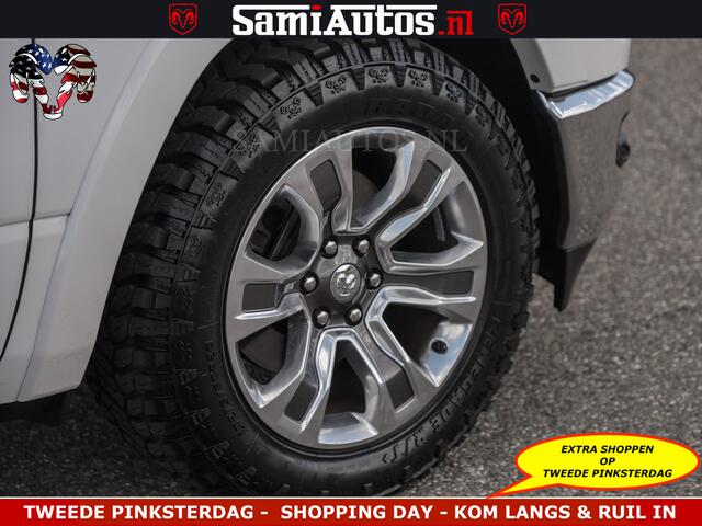 Dodge RAM PICKUP BOM VOL | 5.7 V8 HEMI 402 PK | LUCHTVERING | ADAPTIVE CRUISE | PANODAK | 360 CAMERA | OPEN UITLAAT KLEP | CREW CAB | DUBBELE CABINE | 5 PERSOONS | DC |