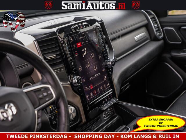Dodge RAM PICKUP BLACK OPS | 5.7 V8 4x4 | SPORT NIGHT EDITION | PANORAMA DAK | COMFORT STOELEN | 22 INCH WIELEN | OPEN UITLAAT KLEP ELEKTR | CREW CAB 5 ZIT PLAATSEN | DUBBELE CABINE | DC | Eerste Eigenaar | Origineel Nederlandse auto |