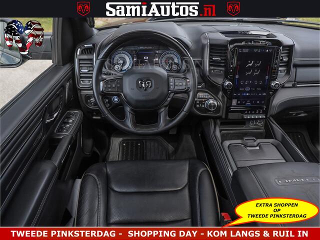 Dodge RAM PICKUP BLACK OPS LIMITED 5.7 V8 4x4 | HUD | LUCHTVERING | BOM VOL | CREW CAB | DUBBELE CABINE | 5 PERSOONS | DC |