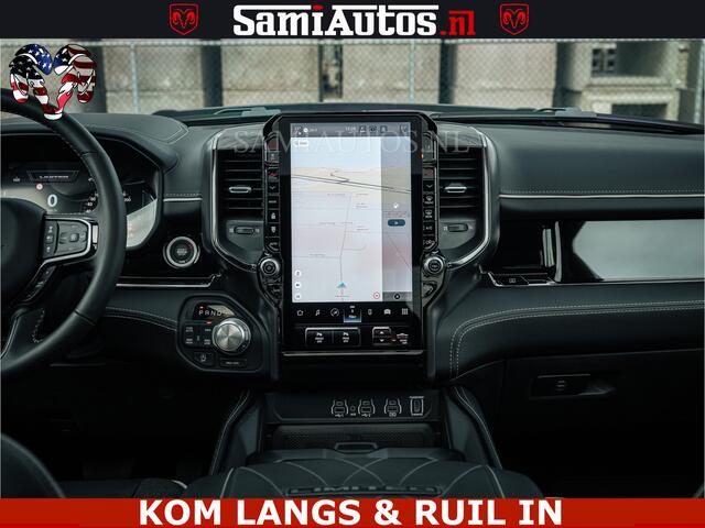 Dodge RAM PICKUP Limited H.O 540HP 706Nm | Massage + Full Option | De Meest Luxe en Volle Pick-Up in zijn Klasse | Comfortabele Dubbele Cabine met Royale 5 Zitplaatsen | BPM vrij | Nu Leverbaar uit Voorraad | Voorraad Nr 2304 - 8540