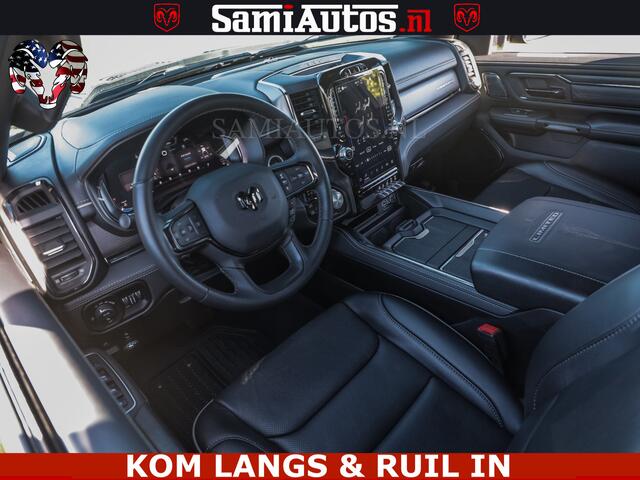 Dodge RAM PICKUP HULK 5.7 V8 402PK | LIMITED EDITION | HUD | LUCHTVERING | BLACK ON BLACK | STRIPING | WIDE BODY | BREDE WIELEN | BOM VOL CREW CAB DUBBELE CAINE 5 PERSOONS UITVOERING | TOP STAAT |
