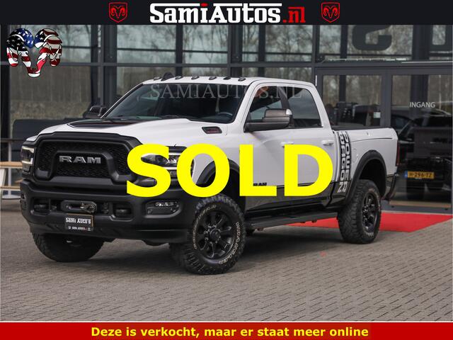 Dodge RAM PICKUP POWER WAGON | 6.4 V8 4X4 | ADAPTIVE | FULL LED | TREK LIER | OPEN DAK | 6.4F BAK | 3500KG | CAMERA V+A | SPER DIFF | TWO TONE UITVOERING | ALARM | VOLLE UITVOERING |