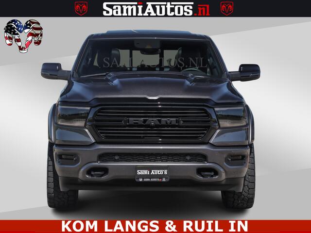 Dodge RAM PICKUP HULK PACK | 360 CAMERA | ADAPTIVE CRUSE | PANODAK | VOLLE UITVOERING | LARAMIE NIGHT | 5.7 V8 HEMI 402PK 4x4 | CREWCAB 5 PERSOONS | GRIJSKENTEKEN | Granite Crystal Metallic Mijn Voorraad Nr 1998 - 24130