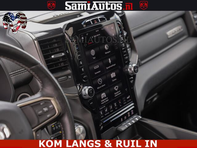 Dodge RAM PICKUP SPORT | 5.7 V8 HEMI 402PK | GRANITE CRYSTAL | GROOTSCHERM | PANO | LIMITED WIELEN | DUBBEL CABINE DC | 5 PERSOONS | GRIJSKENTEKEN |