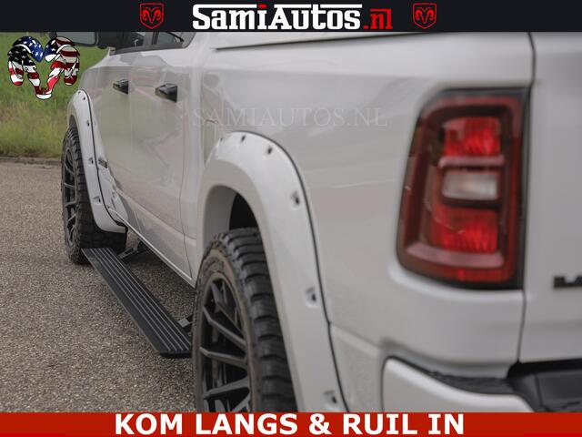 Dodge RAM PICKUP HUD | 420PK | LUCHTVERING | PANO | PASSAGIERSSCHERM | BOM EN BOM VOL | Comfortabele Dubbele Cabine met Royale 5 Zitplaatsen | DODGE RAM PREMIUM LARAMIE EDITION | Voorraad Nr 2230 - 8765