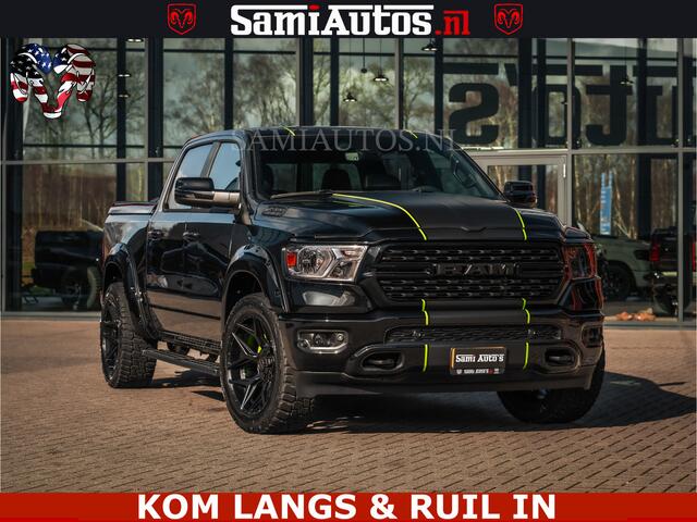 Dodge RAM PICKUP SPORT | 5.7 V8 4x4 HEMI | PANORAMA DAK | GROOTSCHERM 12 INCH | LPG | Diamond Black Pearl | CREW CAB | DUBBELE CABINE | 5 PERSOONS | DC | VOORRAAD NR 2554 - 6048