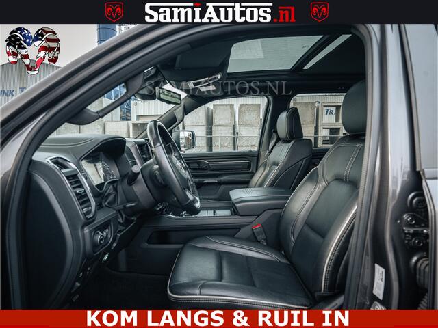 Dodge RAM PICKUP LIMITED | 5.7 V8 HEMI 402PK | TUFF WIELEN | MEEST VOLLE LIMITED | PRACHTIGE KLEUR GRANITE CRYSTAL PEARL | CREW CAB | DUBBELE CABINE DC 5 PERSOONS | CREW CAB 5 PERSOONS | DUBBELE CABINE DC | MEEST ROYALE EN COMFORTABELE BEDRIJFSAUTO | HEAD-UP | LUCHTVERING