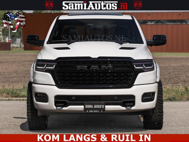 Dodge RAM PICKUP Limited Night 540HP 706Nm | Massage + Full Option | De Meest Luxe en Volle Pick-Up in zijn Klasse | Comfortabele Dubbele Cabine met Royale 5 Zitplaatsen | BPM vrij | Nu Leverbaar uit Voorraad | Voorraad Nr 2351 - 7478 | De specialist in Amerikaanse pick-u