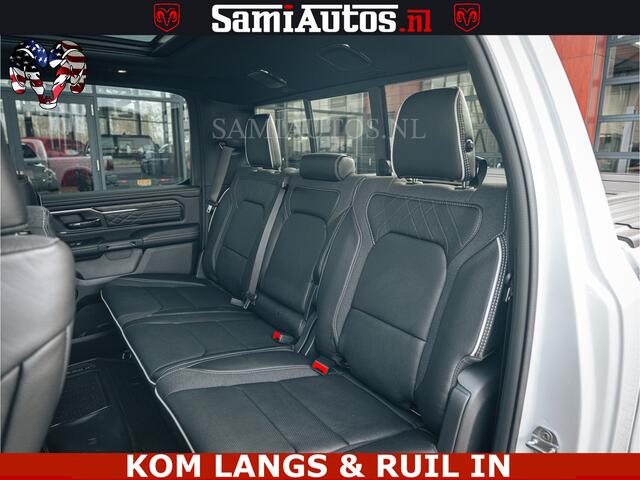 Dodge RAM PICKUP Limited Night 540HP 706Nm | Massage + Full Option | De Meest Luxe en Volle Pick-Up in zijn Klasse | Comfortabele Dubbele Cabine met Royale 5 Zitplaatsen | BPM vrij | Nu Leverbaar uit Voorraad | Voorraad Nr 2351 - 7478 | De specialist in Amerikaanse pick-u