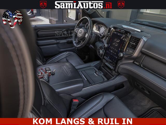 Dodge RAM PICKUP LIMITED NIGHT 5.7 V8 402PK | HUD | 4PL WHEELS | LUCHTVERING |OPEN UILAAT KLEP | BOM VOL | GRANITE CRYSTAL | DC | CREW CAB | DUBBELE CABINE | 5 PERSOONS GRIJSKENTEKEN | EERSTE EIGENAAR | TOP STAAT 44000 KM |