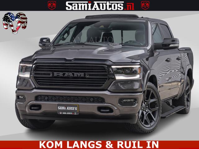 Dodge RAM PICKUP SPORT LARAMIE 5.7 V8 HEMI | LUCHTVERING | 2023 | PANODAK | GROOTSCHERM | DC | TOP KLEUR GRANITE | CREW CAB | DUBBELE CABINE | 5 PERSOONS |