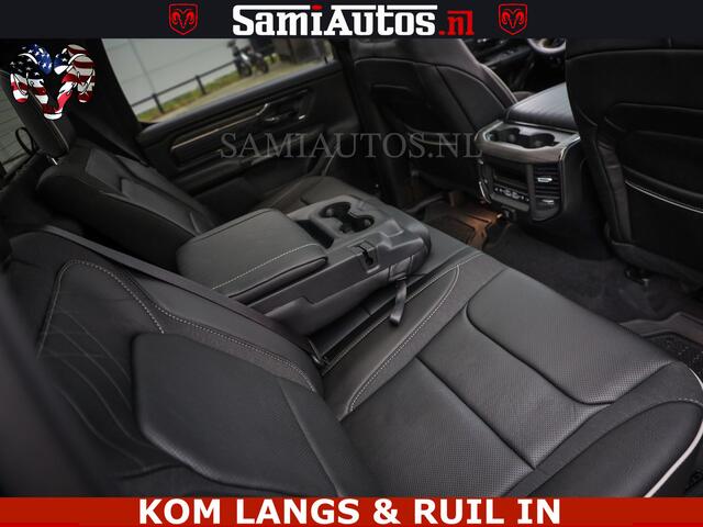 Dodge RAM PICKUP Limited Night High Output 540HP 706Nm | Massage + Full Option | De Meest Luxe en Volle Pick-Up in zijn Klasse | Comfortabele Dubbele Cabine met Royale 5 Zitplaatsen | BPM vrij | Nu Leverbaar uit Voorraad | Voorraad Nr 2300 - 7689 | De specialist in Amerik