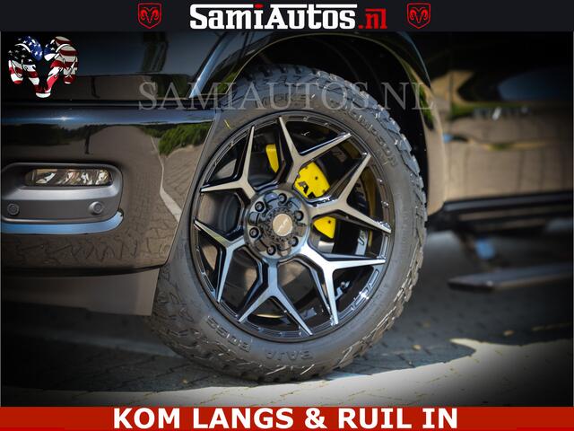 Dodge RAM PICKUP Limited Night Sport High Output 540HP 706Nm | Massage + Full Option | De Meest Luxe en Volle Pick-Up in zijn Klasse | Comfortabele Dubbele Cabine met Royale 5 Zitplaatsen | BPM vrij | Nu Leverbaar uit Voorraad | Voorraad Nr 2356 - 0990 | De specialist in
