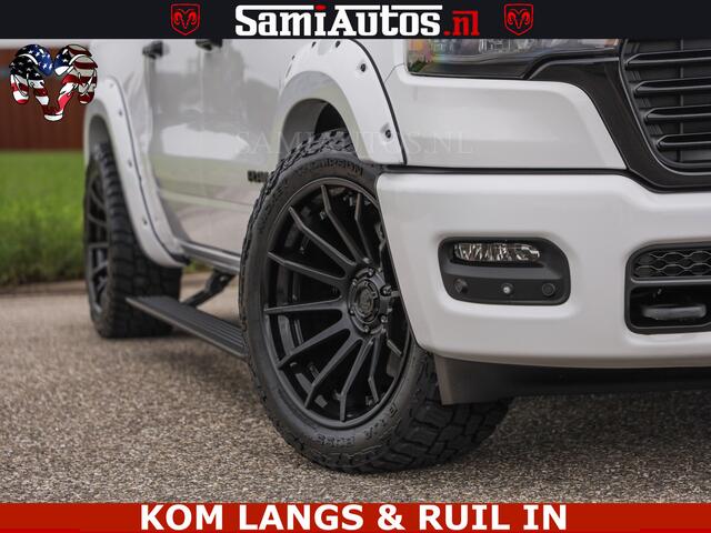Dodge RAM PICKUP HUD | 420PK | LUCHTVERING | PANO | PASSAGIERSSCHERM | BOM EN BOM VOL | Comfortabele Dubbele Cabine met Royale 5 Zitplaatsen | DODGE RAM PREMIUM LARAMIE EDITION | Voorraad Nr 2230 - 8765 | De specialist in Amerikaanse pick-ups in Nederland en Europa.