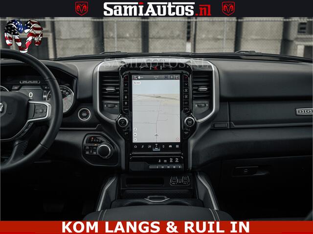 Dodge RAM PICKUP SPORT | 5.7 V8 4x4 HEMI | PANORAMA DAK | GROOTSCHERM 12 INCH | LPG | Patriot Blue CREW CAB | DUBBELE CABINE | 5 PERSOONS | DC | VOORRAAD NR 2555 - 3325 | De specialist in Amerikaanse pick-ups in Nederland en Europa.