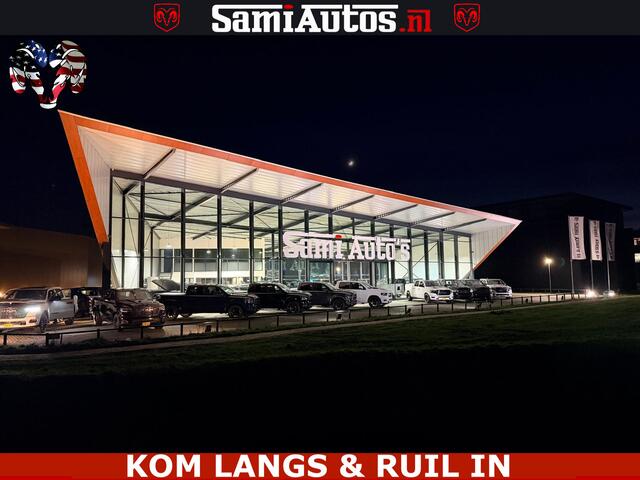 Dodge RAM PICKUP SPORT | 5.7 V8 4x4 HEMI | PANORAMA DAK | GROOTSCHERM 12 INCH | LPG | Patriot Blue CREW CAB | DUBBELE CABINE | 5 PERSOONS | DC | VOORRAAD NR 2555 - 3325 | De specialist in Amerikaanse pick-ups in Nederland en Europa.