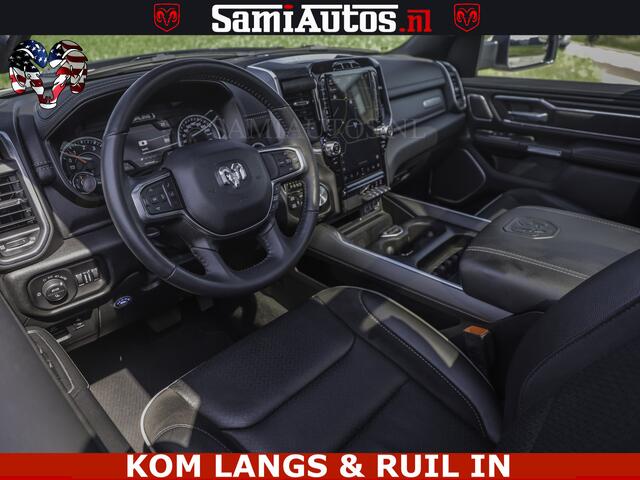Dodge RAM PICKUP SPORT V8 5.7 402PK | Krachtige Hemi | Panorama Dak | 12' Scherm Comfortabele Dubbele Cabine met Royale 5 Zitplaatsen | NIEUW EN BPM vrij | Nu Leverbaar uit Voorraad | Nr 2529 - 1277 | De specialist in Amerikaanse pick-ups in Nederland en Europa.
