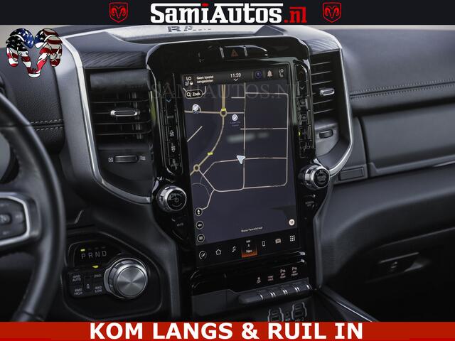 Dodge RAM PICKUP SPORT V8 5.7 402PK | Krachtige Hemi | Panorama Dak | 12' Scherm Comfortabele Dubbele Cabine met Royale 5 Zitplaatsen | NIEUW EN BPM vrij | Nu Leverbaar uit Voorraad | Nr 2529 - 1277 | De specialist in Amerikaanse pick-ups in Nederland en Europa.