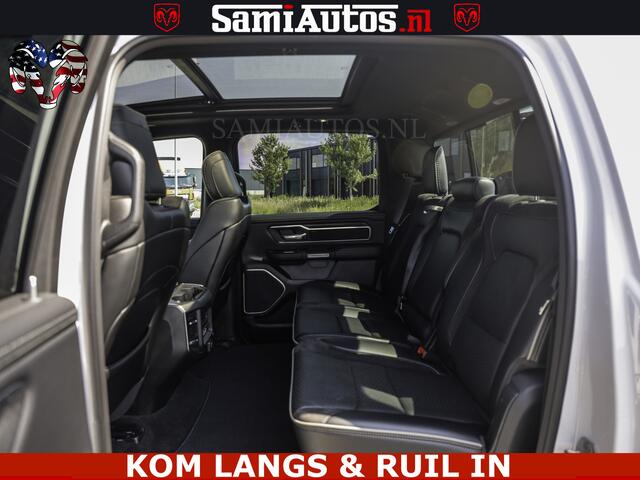 Dodge RAM PICKUP SPORT V8 5.7 402PK | Krachtige Hemi | Panorama Dak | 12' Scherm Comfortabele Dubbele Cabine met Royale 5 Zitplaatsen | NIEUW EN BPM vrij | Nu Leverbaar uit Voorraad | Nr 2529 - 1277 | De specialist in Amerikaanse pick-ups in Nederland en Europa.