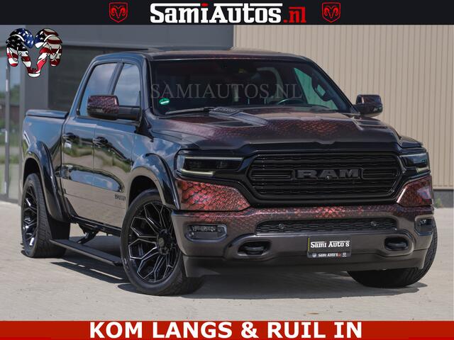 Dodge RAM PICKUP COBRA HULK PACK | 5.7 V8 402 PK | LIMITED EDITION | HUD | LUCHTVERING | BOM VOL | CREW CAB 5 PERSOONS | DUBBELE CABINE | GRIJSKENTEKEN | | De specialist in Amerikaanse pick-ups in Nederland en Europa.