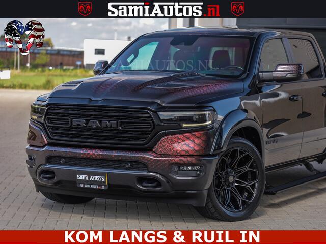 Dodge RAM PICKUP COBRA HULK PACK | 5.7 V8 402 PK | LIMITED EDITION | HUD | LUCHTVERING | BOM VOL | CREW CAB 5 PERSOONS | DUBBELE CABINE | GRIJSKENTEKEN | | De specialist in Amerikaanse pick-ups in Nederland en Europa.