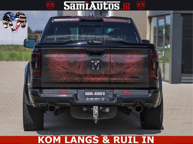 Dodge RAM PICKUP COBRA HULK PACK | 5.7 V8 402 PK | LIMITED EDITION | HUD | LUCHTVERING | BOM VOL | CREW CAB 5 PERSOONS | DUBBELE CABINE | GRIJSKENTEKEN | | De specialist in Amerikaanse pick-ups in Nederland en Europa.