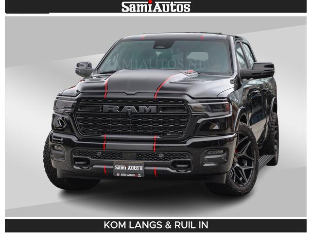 Dodge RAM PICKUP Limited 540 PK | De Meest Luxe en Volle Pick-Up in zijn Klasse | Massage + Full Option | Comfortabele Dubbele Cabine met Royale 5 Zitplaatsen | BPM vrij | Nu Leverbaar uit Voorraad | Voorraad Nr 2334 - 5409 | De specialist in Amerikaanse pick-ups in Nederland en Europa.