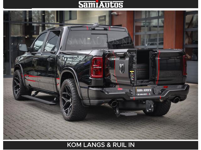 Dodge RAM PICKUP Limited 540 PK | De Meest Luxe en Volle Pick-Up in zijn Klasse | Massage + Full Option | Comfortabele Dubbele Cabine met Royale 5 Zitplaatsen | BPM vrij | Nu Leverbaar uit Voorraad | Voorraad Nr 2334 - 5409 | De specialist in Amerikaanse pick-ups in Nederland en Europa.
