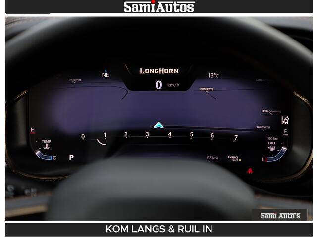 Dodge RAM PICKUP LONGHORN BRUIN LEDER 5,7L V8 HEMI | VIRTUAL | HEAD UP | PANODAK | LUCHTVERING | BOM VOL | DC | 402 PK | CREW CAB | DUBBELE CABINE | 4X4 | 5 PERSOONS | GRIJSKENTEKEN | LIMITED