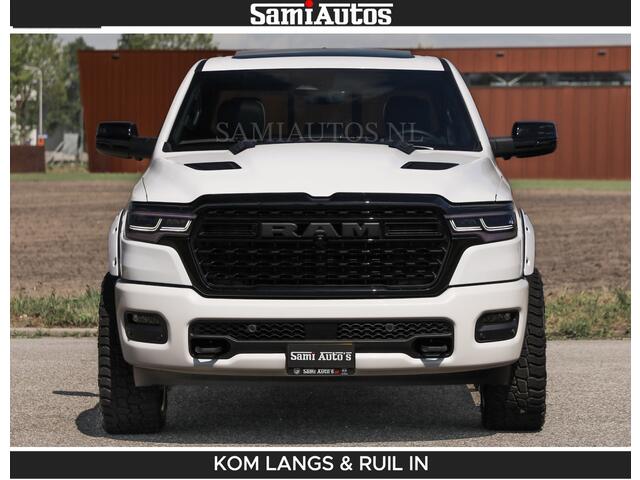 Dodge RAM PICKUP Limited 540 PK De Meest Luxe en Volle Pick-Up in zijn Klasse | Massage + Full Option | Comfortabele Dubbele Cabine met Royale 5 Zitplaatsen | BPM vrij | Nu Leverbaar uit Voorraad | Voorraad Nr 2351 - 7478 | De specialist in Amerikaanse pick-ups in Nederland en Europa.